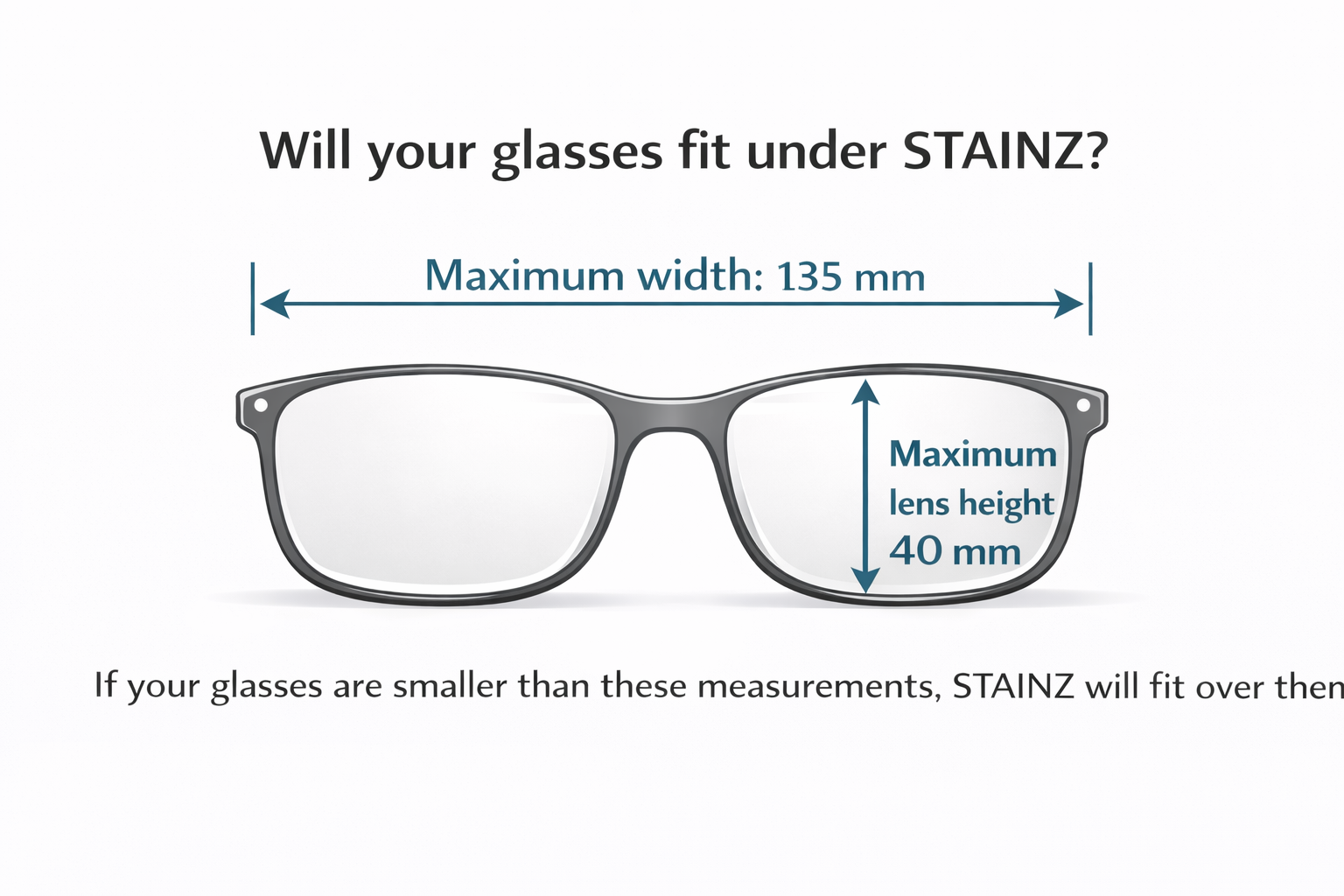 STAINZ – Fit-Over Polarised Sunglasses